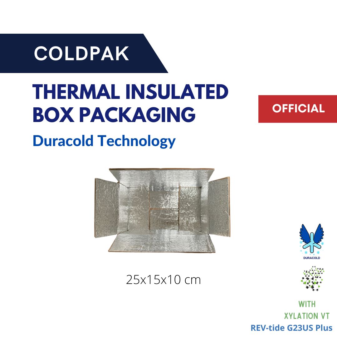 COLDPAK Thermal Insulated Box Frozen Packaging