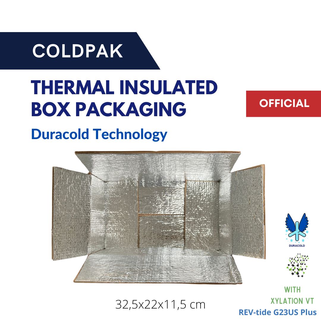 COLDPAK Thermal Insulated Box Frozen Packaging