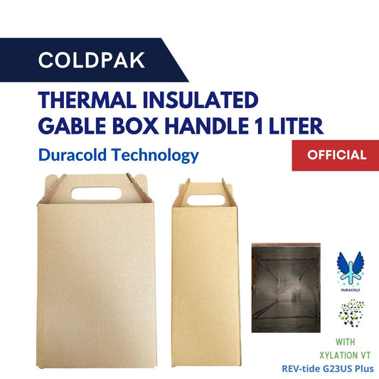 COLDPAK Thermal Insulated Box Minuman Botol 1 Liter