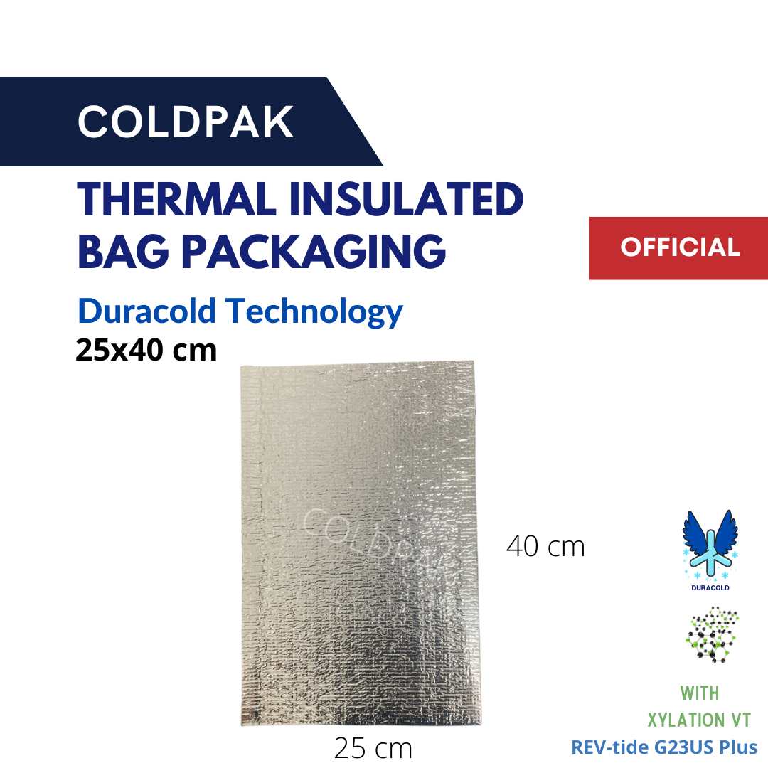 COLDPAK Thermal Insulated Bag Kantong Makanan Tahan Dingin