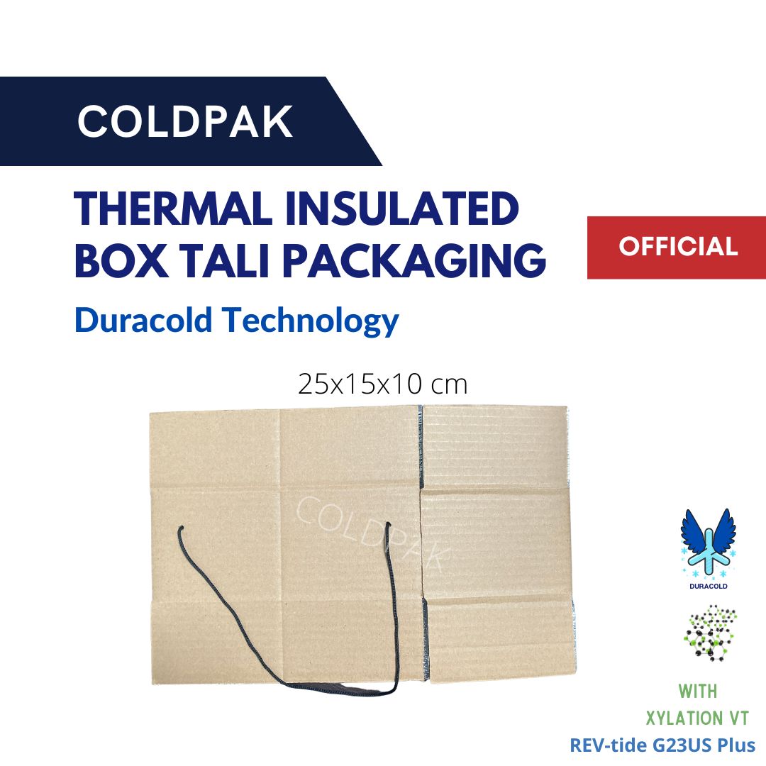 COLDPAK Thermal Insulated Box Tali Packaging Makanan Tahan Dingin