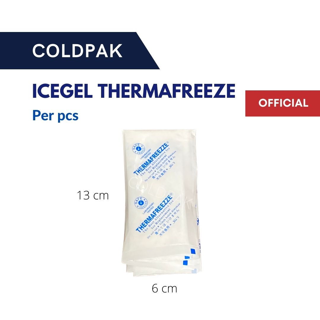 Thermafreeze Icepack Pengiriman Per pcs (Satuan) Pengganti Dry Ice gel