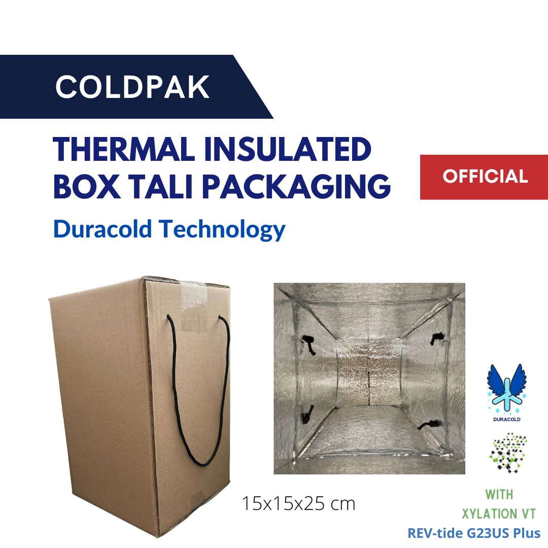 COLDPAK Thermal Insulated Box Tali Packaging Makanan Tahan Dingin