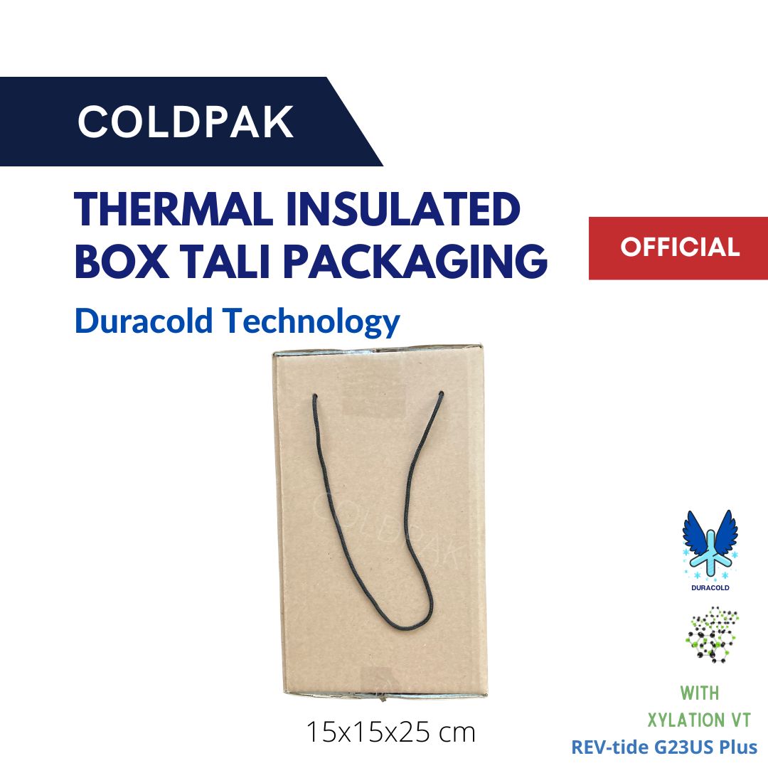 COLDPAK Thermal Insulated Box Tali Packaging Makanan Tahan Dingin