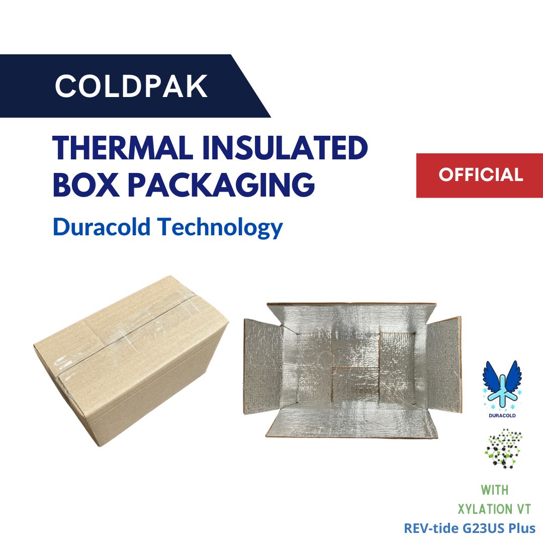 COLDPAK Thermal Insulated Box Frozen Packaging