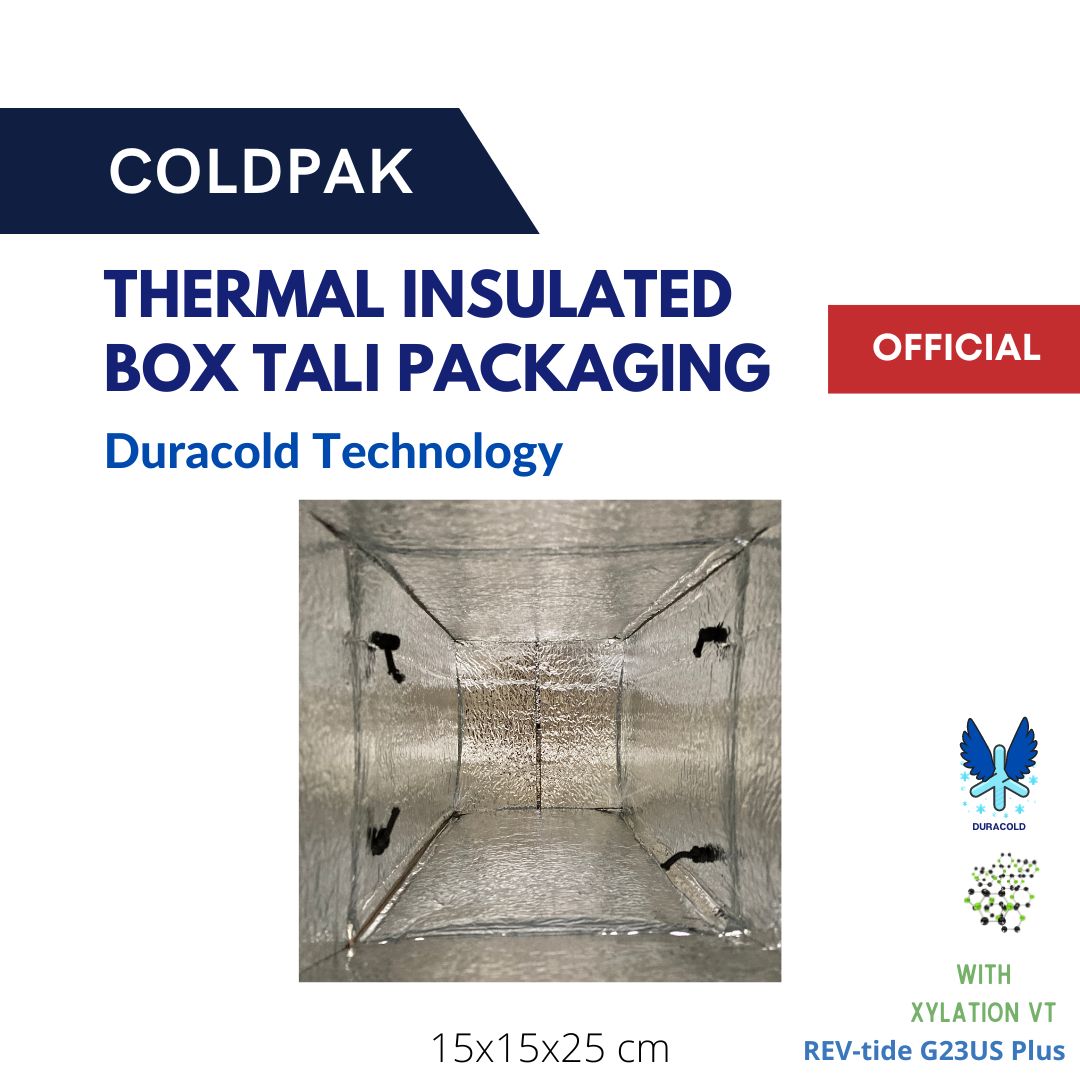 COLDPAK Thermal Insulated Box Tali Packaging Makanan Tahan Dingin