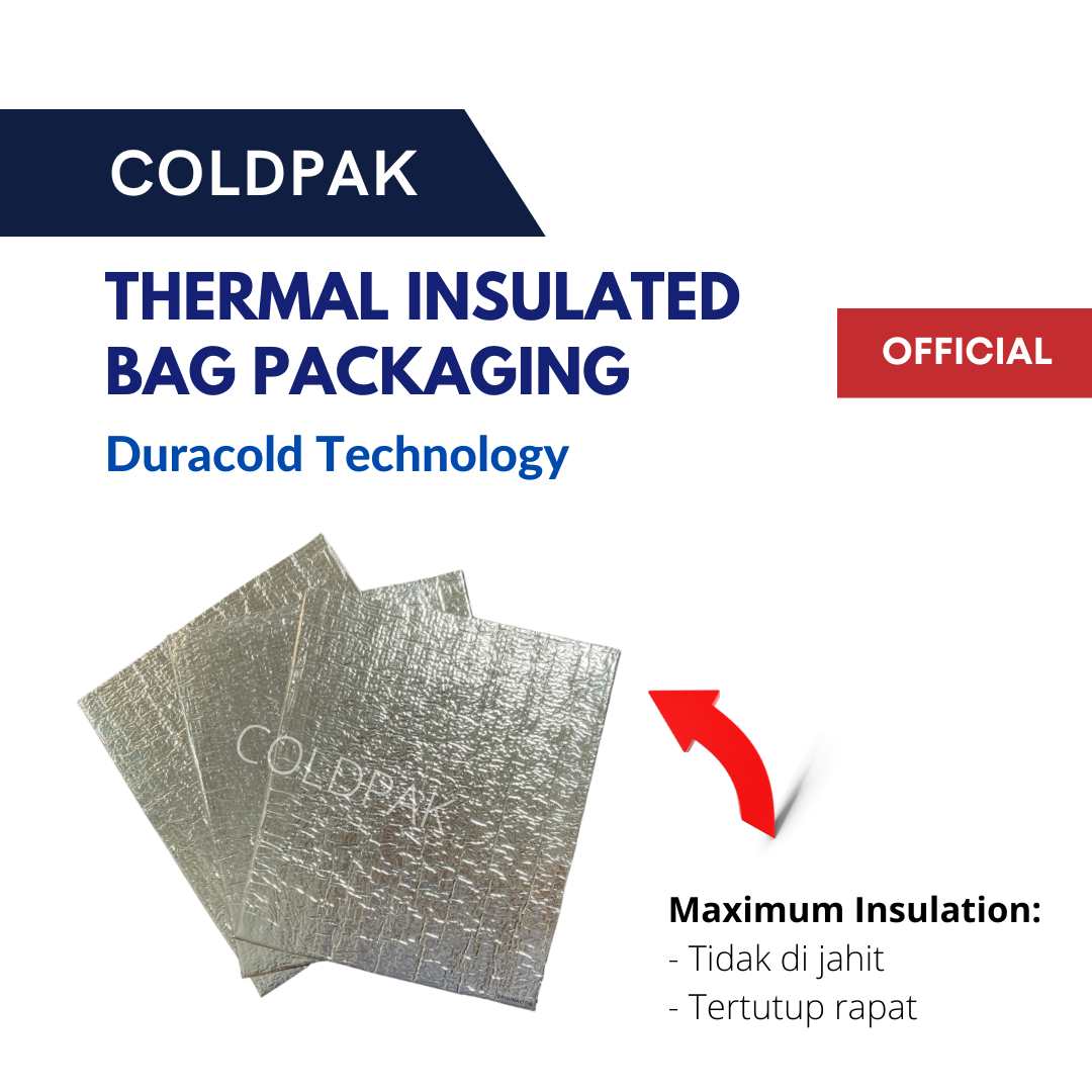 COLDPAK Thermal Insulated Bag Kantong Makanan Tahan Dingin