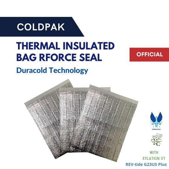 COLDPAK Thermal Insulated Packaging Kantong Tahan Dingin RFORCE Seal