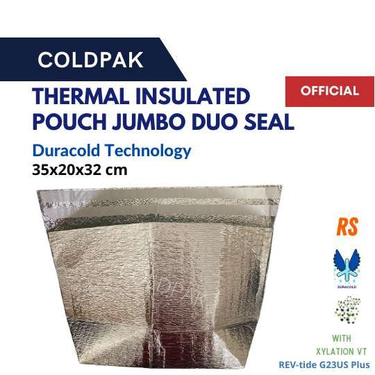 COLDPAK Insulated Bag Thermal Pouch Besar Jumbo RS Seal Tahan Dingin