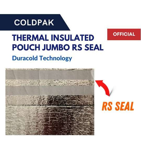 COLDPAK Insulated Bag Thermal Pouch Besar Jumbo RS Seal Tahan Dingin